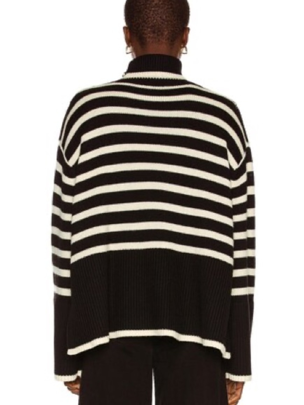 TOTEME Signature Stripe Turtleneck Sweater - Picture 3 of 7
